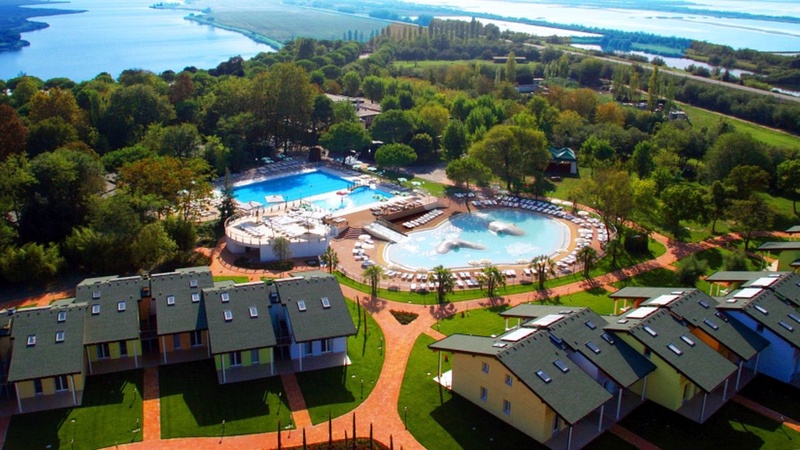 Club Village Spiaggia Romea vista dall'alto